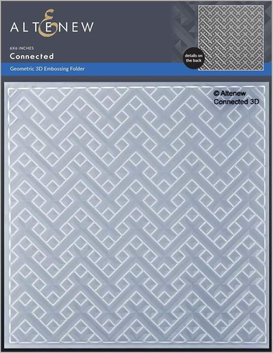 Connected 3D Embossing Folder - RETIRING