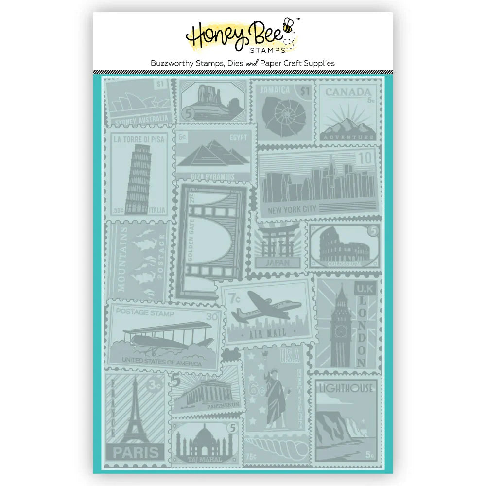 Air Mail - 3D Embossing Folder
