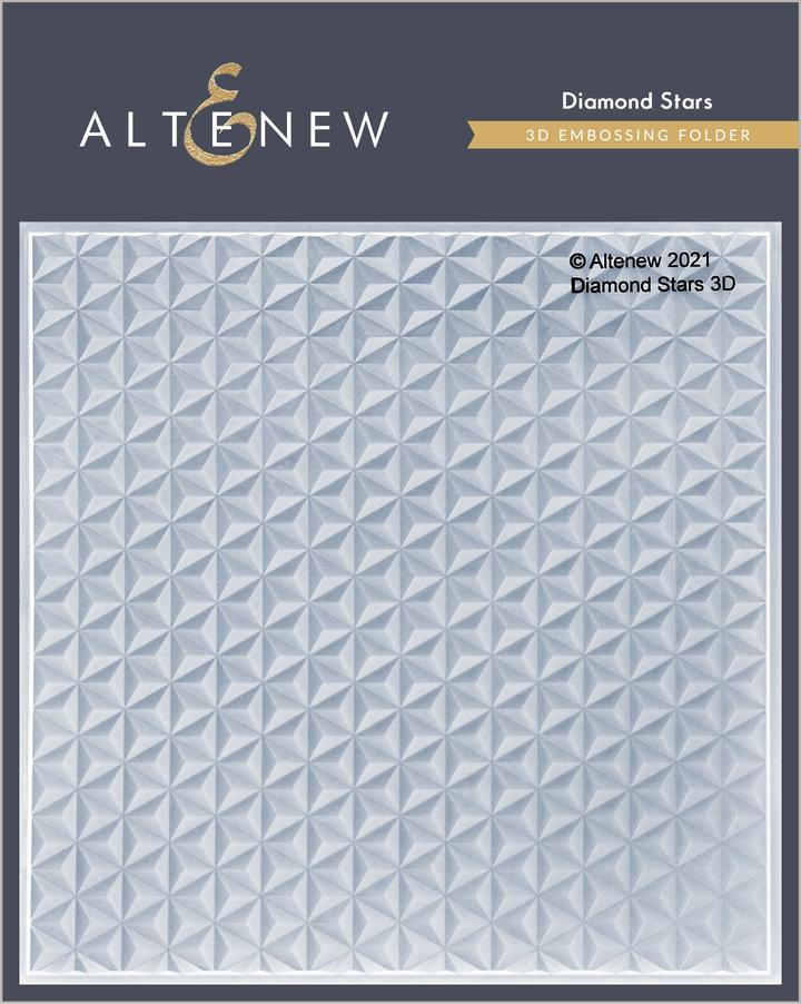 Diamond Stars 3D Embossing Folder