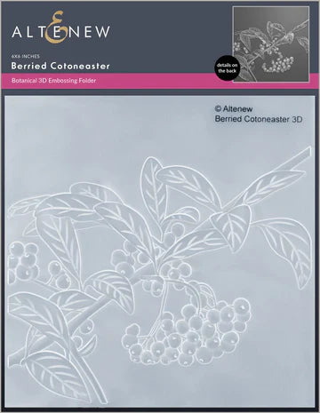 Berried Cotoneaster 3D Embossing Folder
