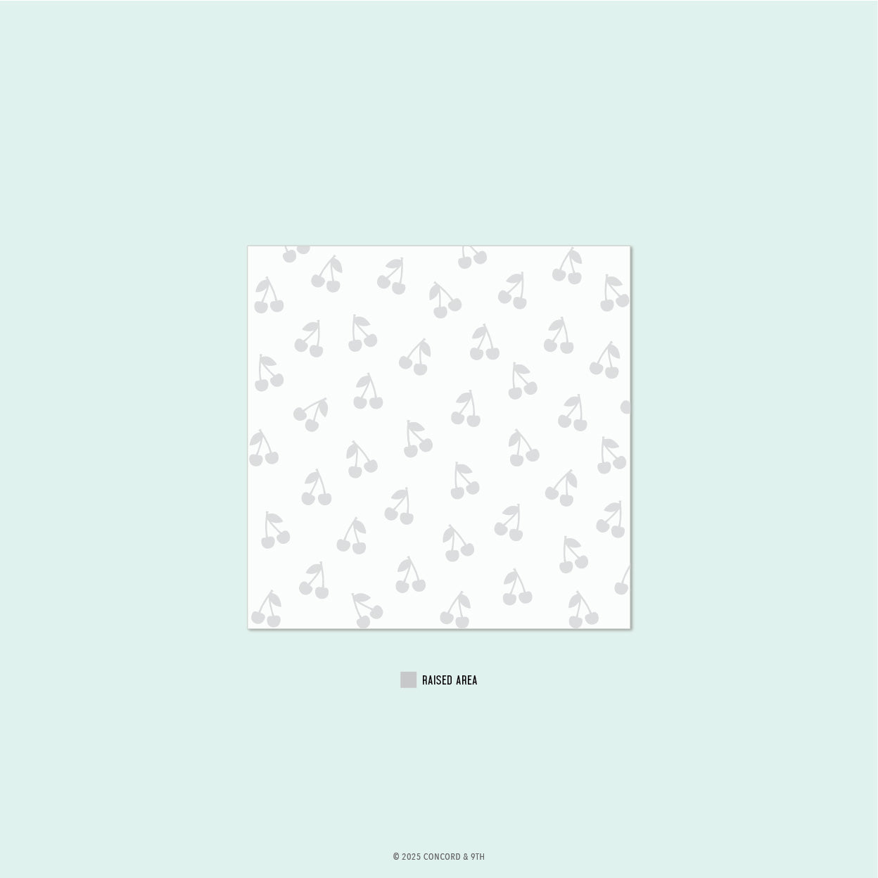 Cherry Nice Embossing Folder (6 x 6)