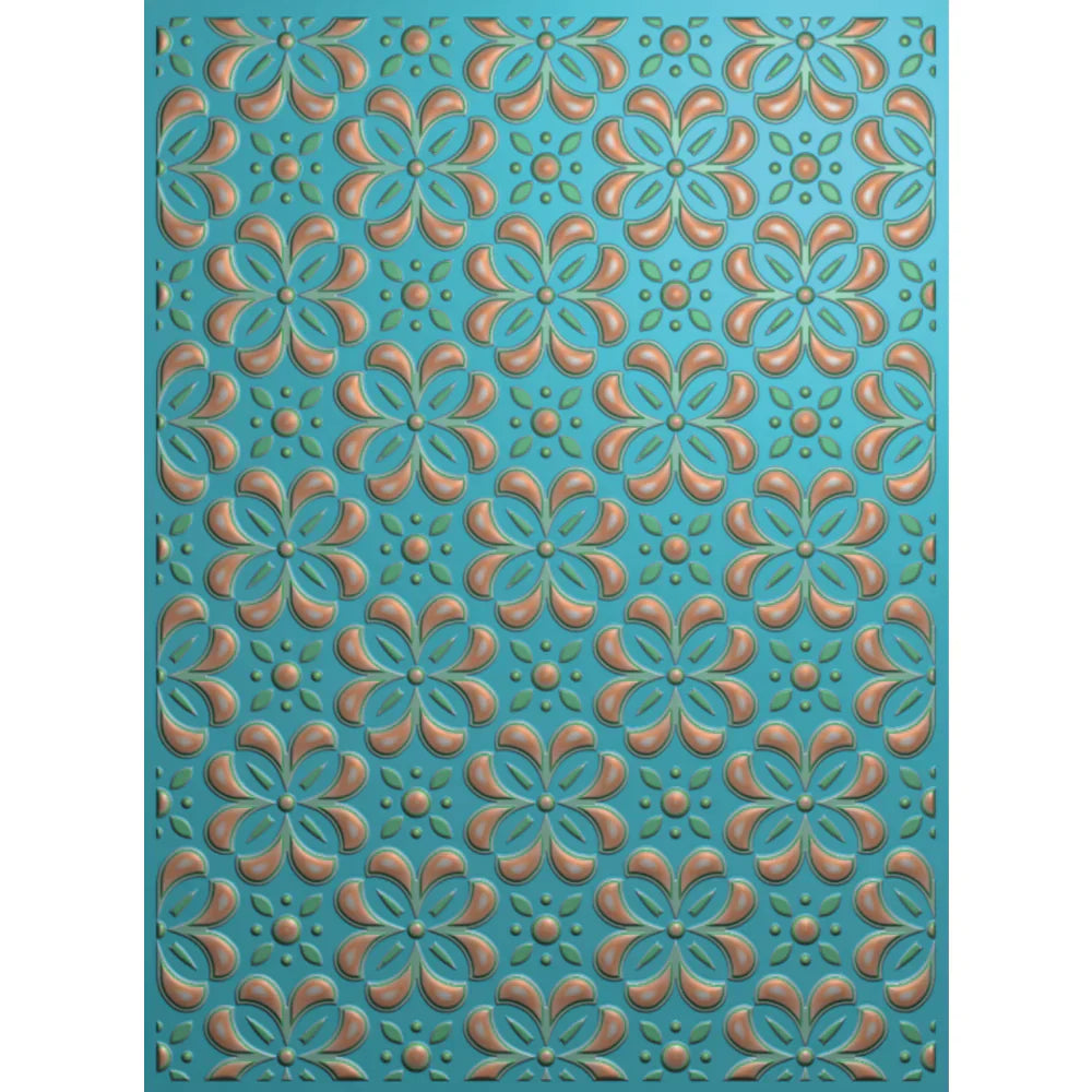 Clover Petals - 3D Embossing Folder