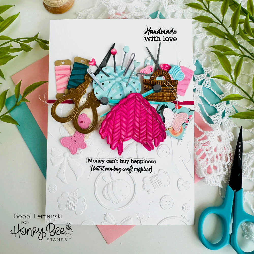 Embroidered - 3D Embossing Folder