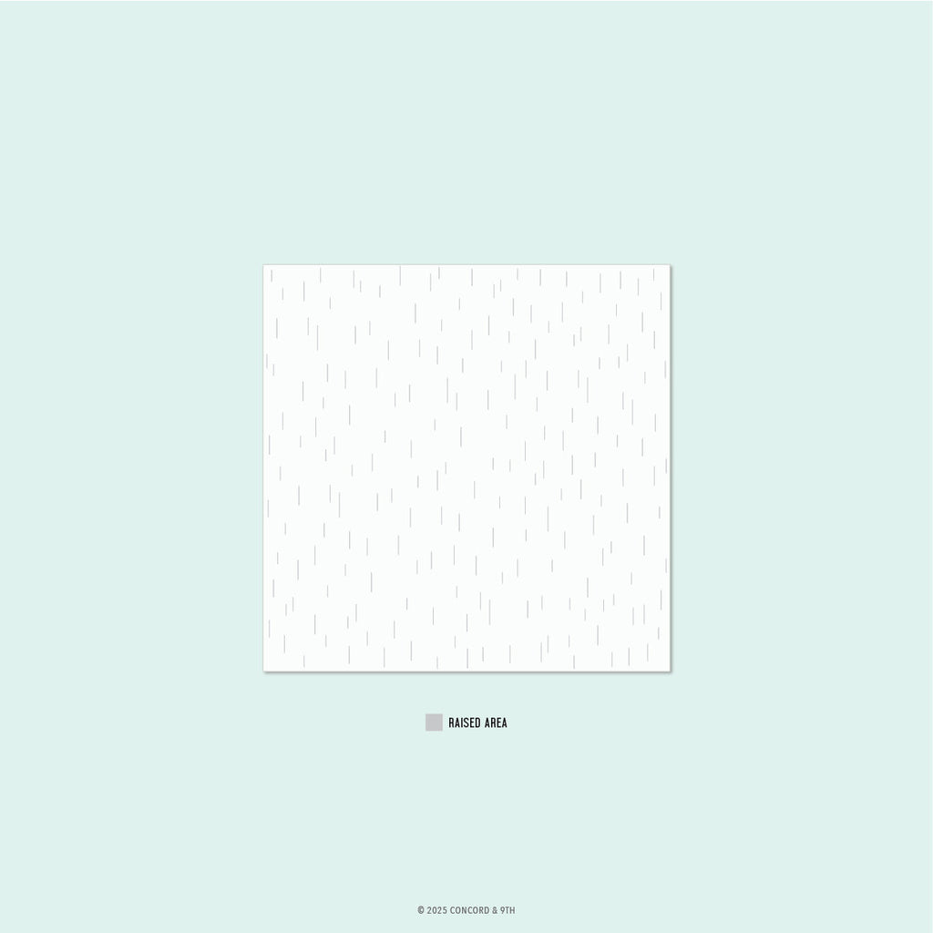Dashed Lines Embossing Folder (6 x 6)