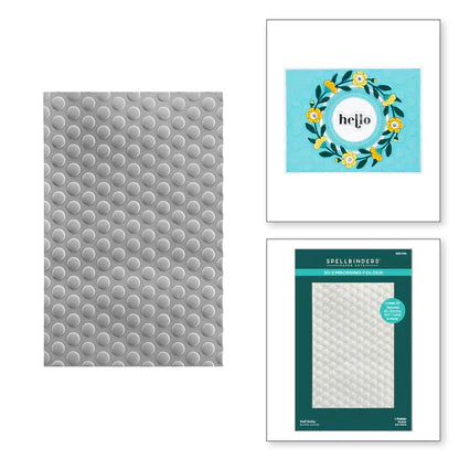Puff Dotty 3D Embossing Folder