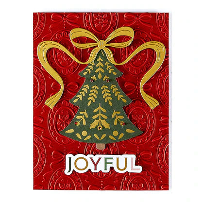 Christmas Cameos 3D Embossing Folder from the Merry Moments Collection