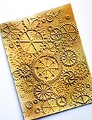 Put It in Gear 3D Embossing Folder