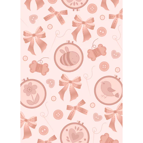 Embroidered - 3D Embossing Folder