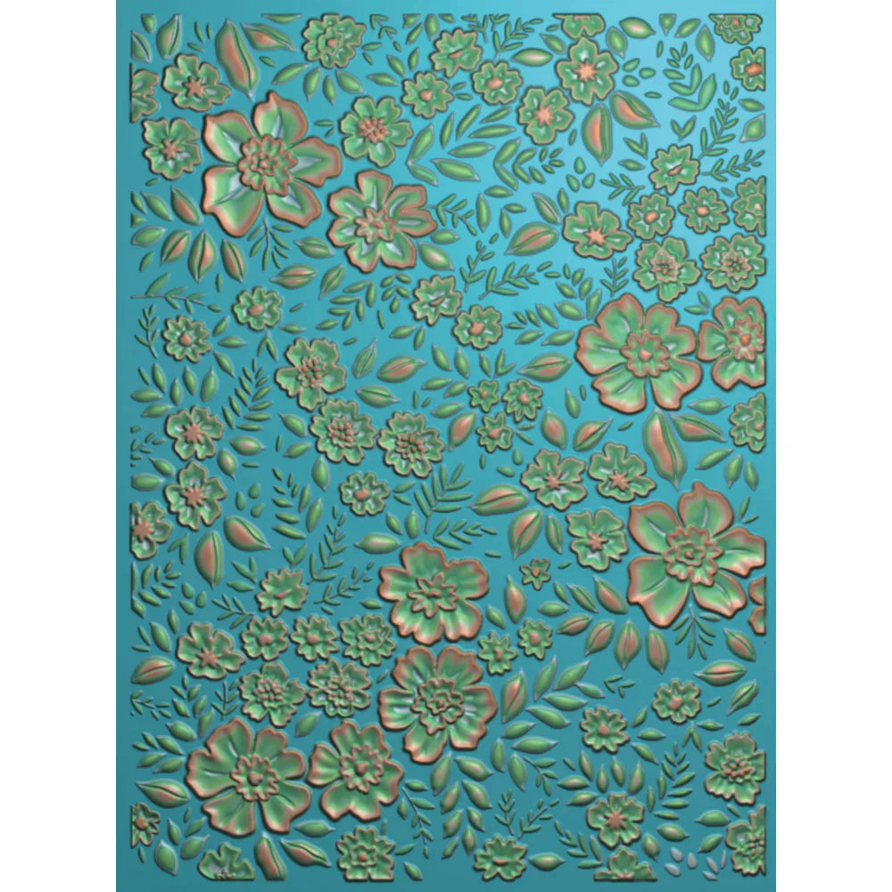 Spring Medley - 3D Embossing Folder