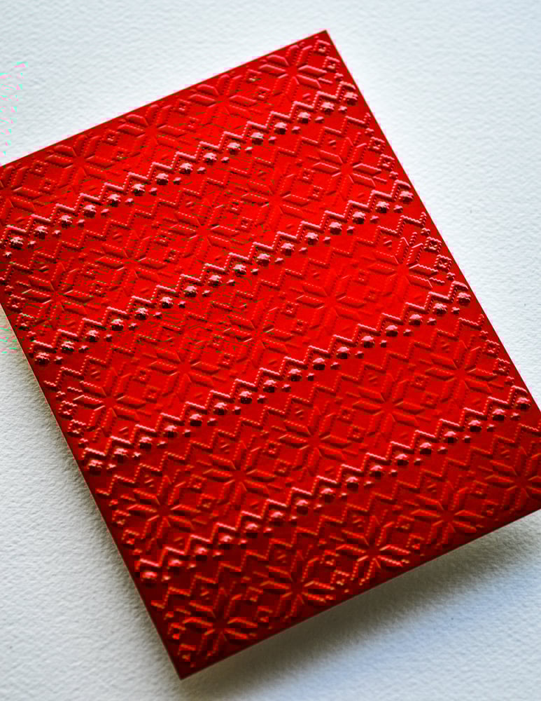 Winter Knit 3D Embossing Folder
