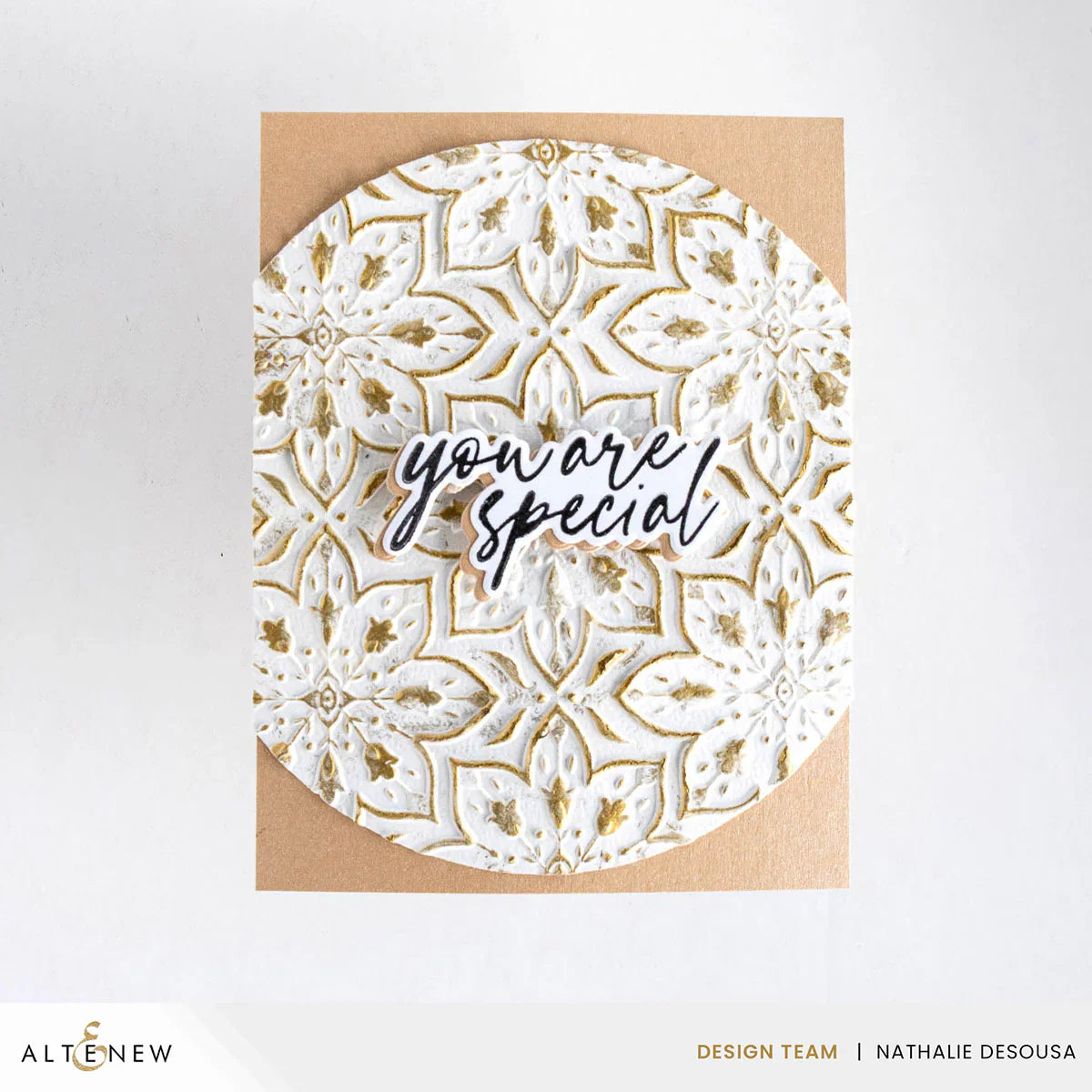 Blooming Doily Charm 3D Embossing Folder
