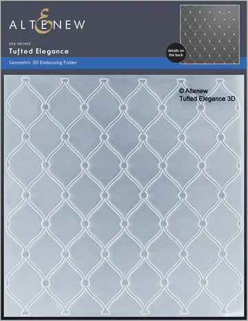 Tufted Elegance 3D Embossing Folder